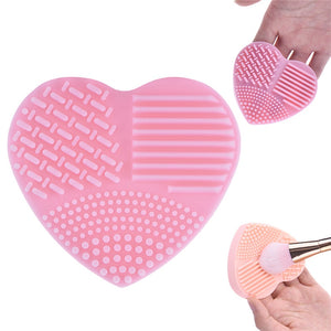 Colorful Heart Shape Makeup Tools
