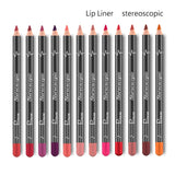 12 Colors/Set Sexy Matte Lips Makeup