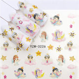 YWK 1 PC Flower / Nail Art