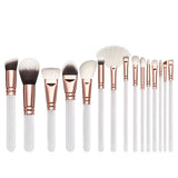 BBL 15pcs White Makeup Tools