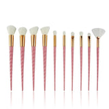 Professional 10PCS Spiral Makeup Tools